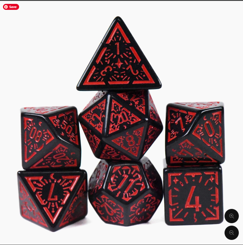 Crimson Dawn - 20mm Dice Set